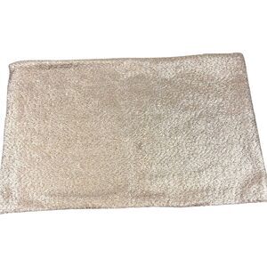 Pottery Barn Sophia Shimmer Textured Boucle Printed Foil Lumbar Pillow Cover